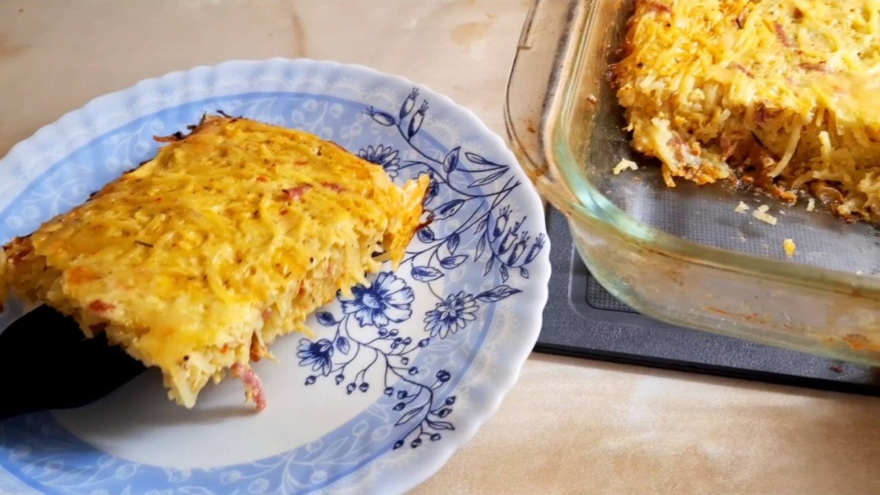 Запеканка из картофеля. Семейный рецепт. Это очень вкусно.