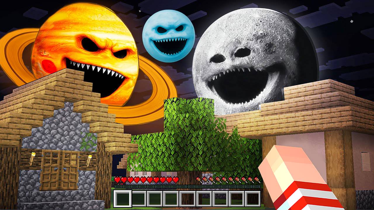 Я НАШЛА СЕМЬЮ ЛУНЫ В МАЙНКРАФТ