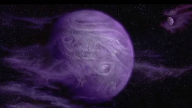 Планета Псайкло из кинофильма "Поле битвы: Земля" (2000) / псайклосы / фантастика / кинематограф