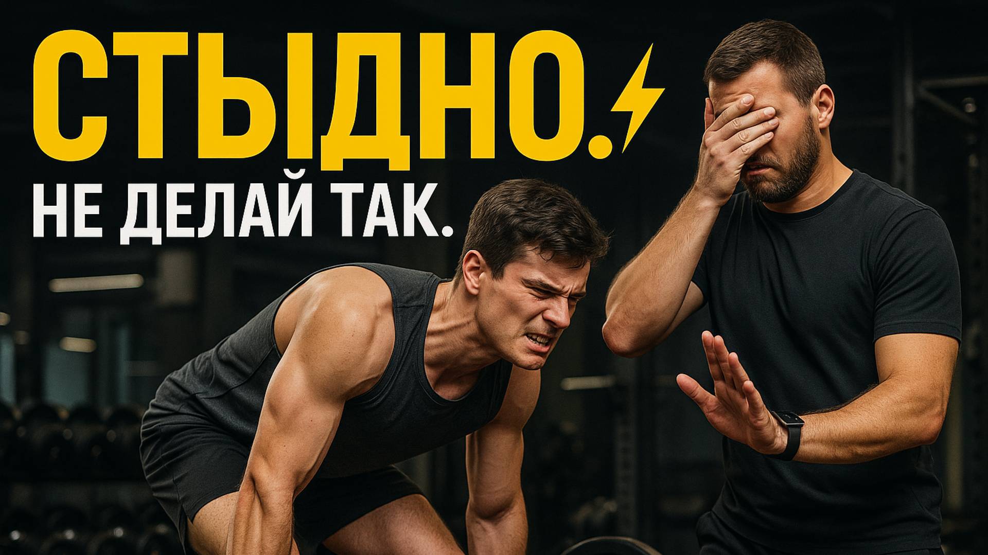 НИКОГДА НЕ ДЕЛАЙ ЭТО В СПОРТЗАЛЕ