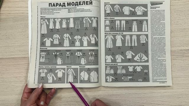 Листаю старые номера журнала Burda