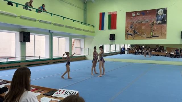 Тройка 12-18 ,Хачатурова  - Нагаева  - Калинина ,МАУ ДО СШ №1 , Комбинированное упражнение