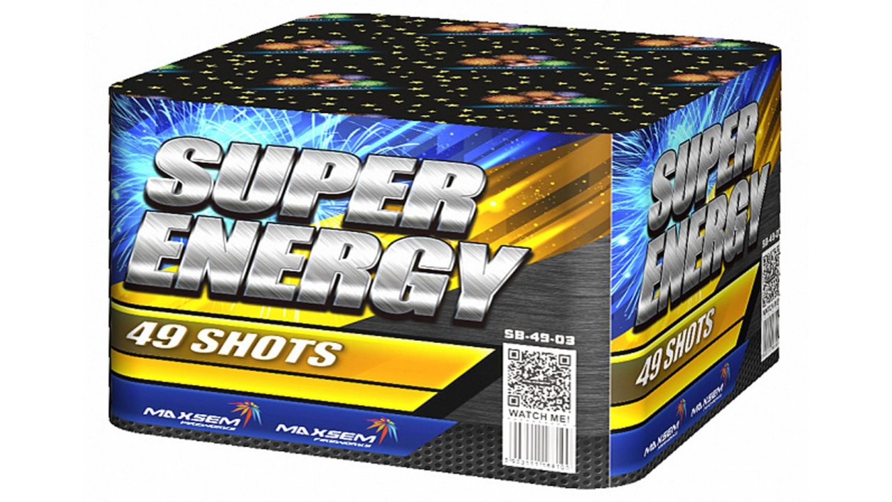 SB-49-03 Салют "SUPER ENERGY" (1,2" х 49 залпов) "Maxsem"