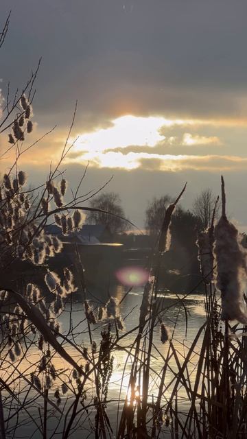 Закат осенью #россия