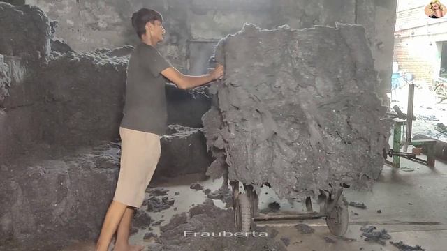 Техника и оборудование, изготовление пряжи из отходов ткани