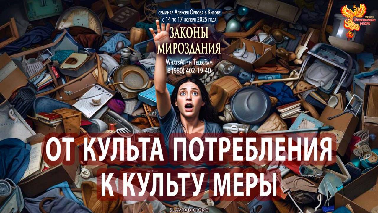 От культа потребления к культу меры