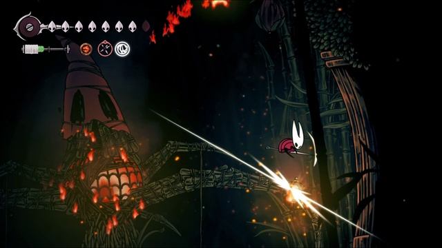 Hollow Knight Silksong - 20 Father of the Flame boss fight/Отец пламени сражение с боссом