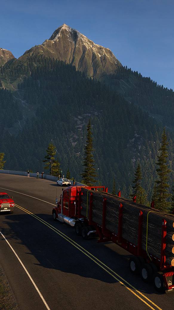 Новое DLC для ATS - Британская Колумбия #shorts