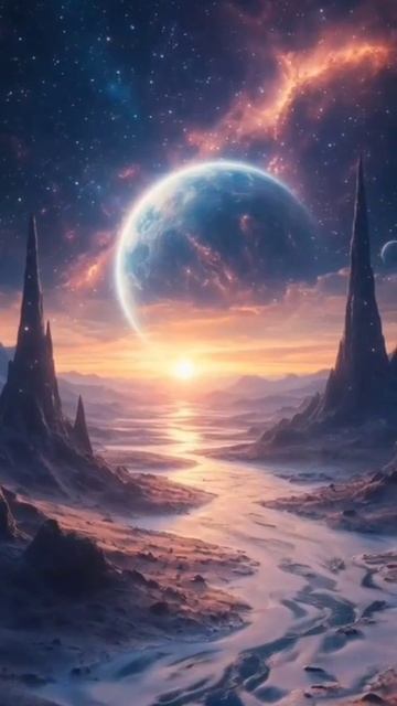 Живые релакс картины от ИИ.