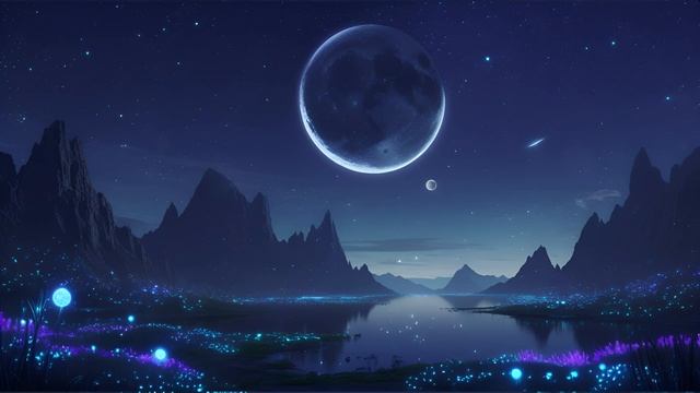 Cosmic Stillness ｜ Ambient Peace Before Sunrise Soundscape for Deep Relaxation