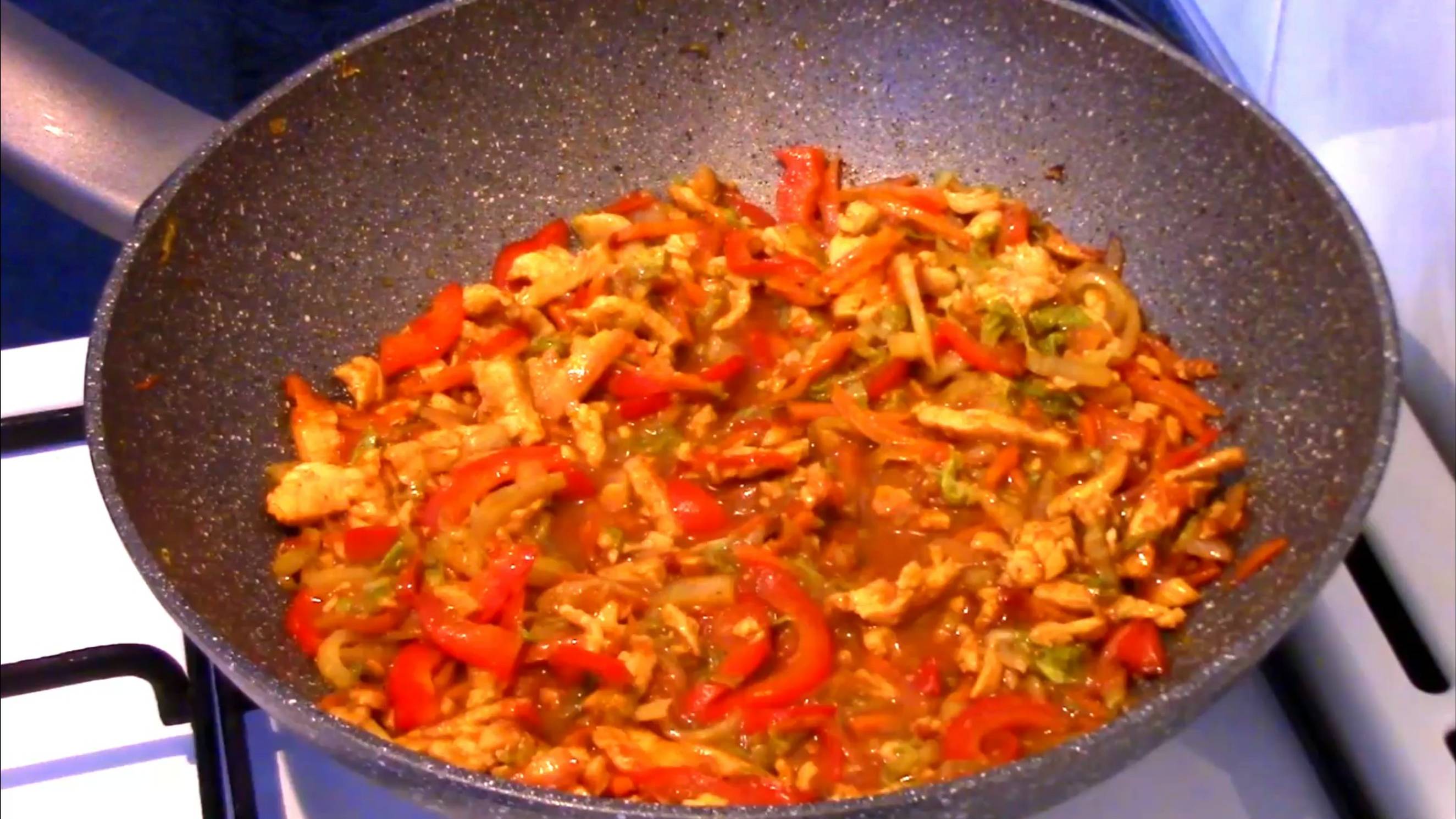 Индейка карри.