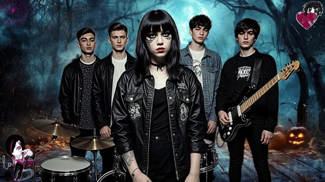 песня эмо. Хэллоуин мой в Чёрно-Белых Тонах