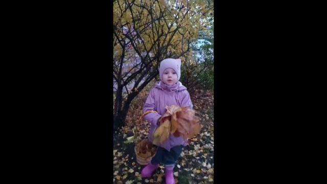 онлайн-конкурс «Осенняя поэзия» Заздравных Полина, группа 7 «Солнышко»