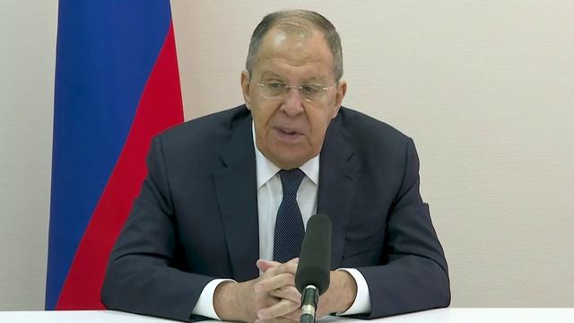 Пресс-конференция С.Лаврова по итогам III Минской конференции по евразийской безопасности