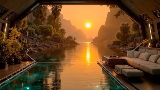 Zen Horizon ｜ Sci-Fi Ambient Music for Deep Space Relaxation, Focus & Meditating