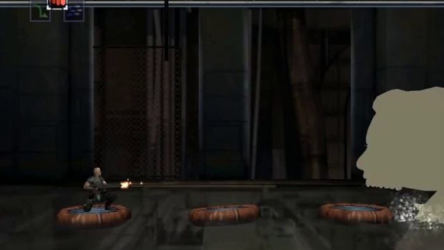 Contra X. 15. Босс Рыба-мутант