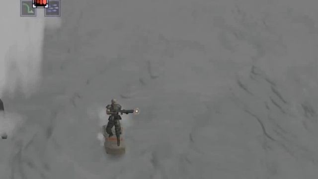 Contra X. 03. Босс Снежный змей