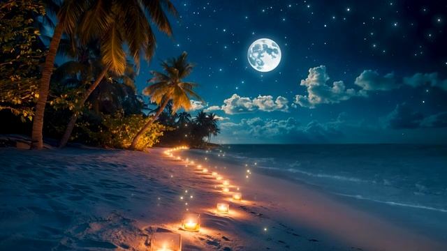 Пляж - Расслабляющая музыка для сна, фоновая музыка для отдыха, музыка фортепьяно