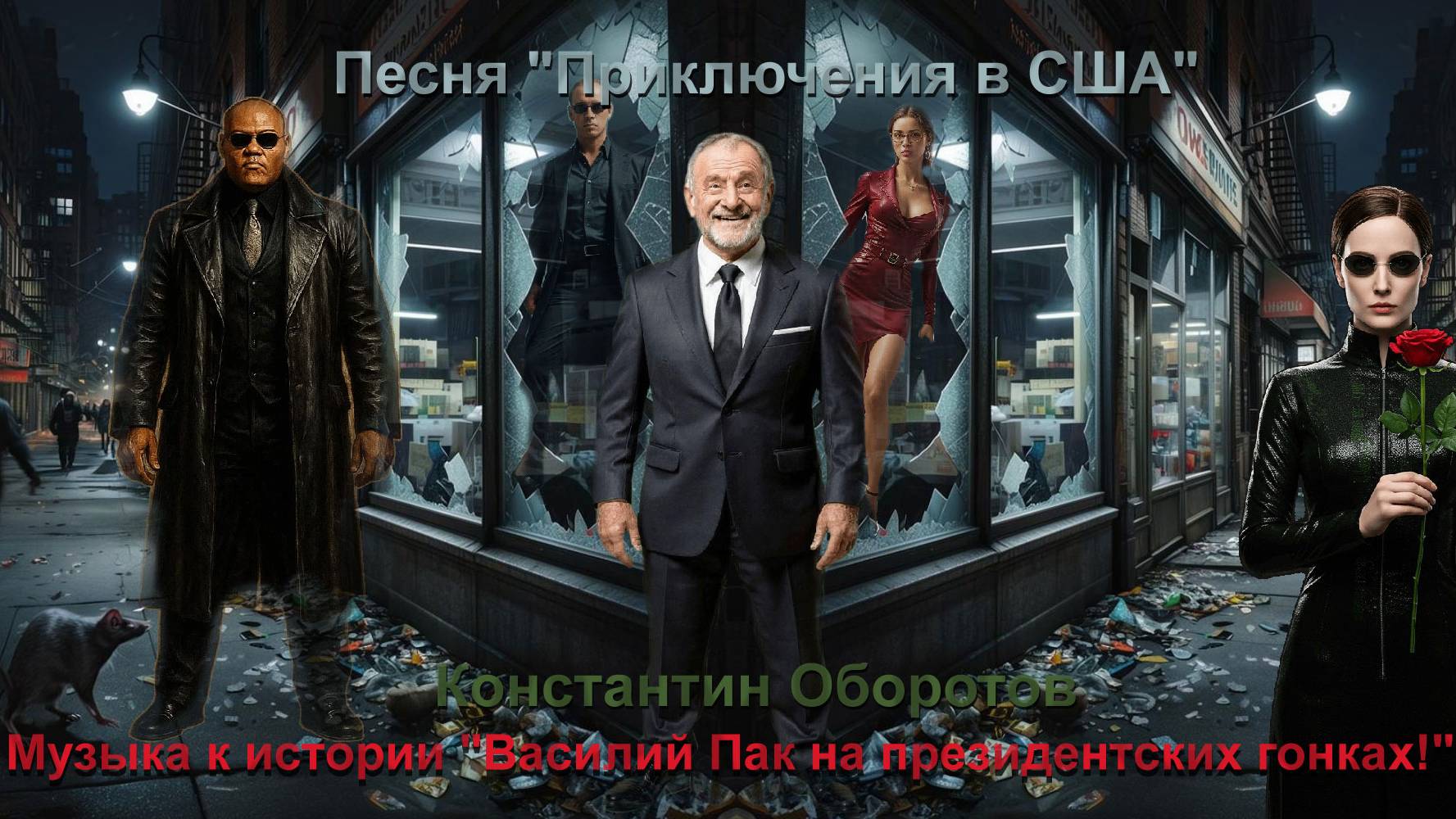 09. Песня "Приключения в США". Константин Оборотов. Музыка к историям о Василии Паке.