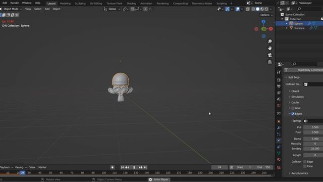 Работа с коллизией