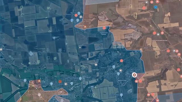 Агония в Покровске. Армия РФ зачищает Покровск 💥 Карта боевых действий на 29 октября 2025 года