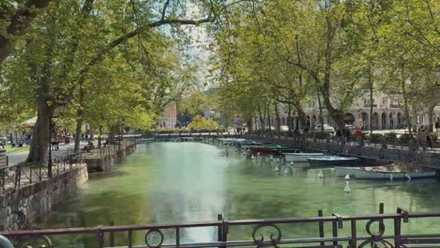 Франция. Прогулка по городу Анси