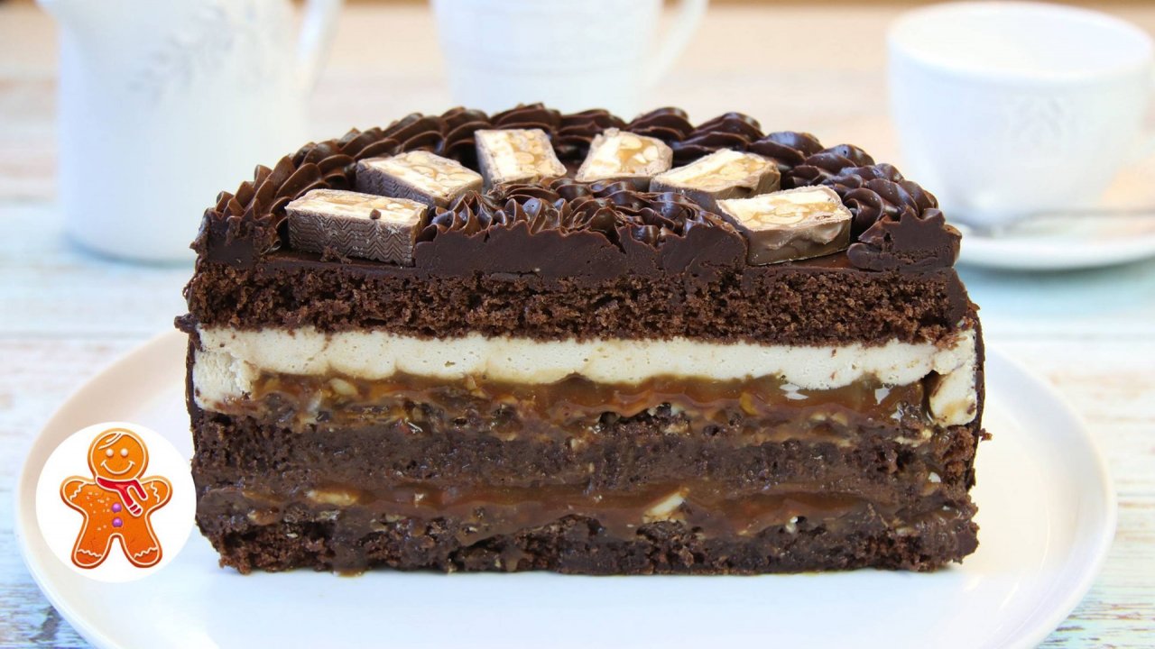 Торт "Сникерс" ✧ Настоящий мужской торт