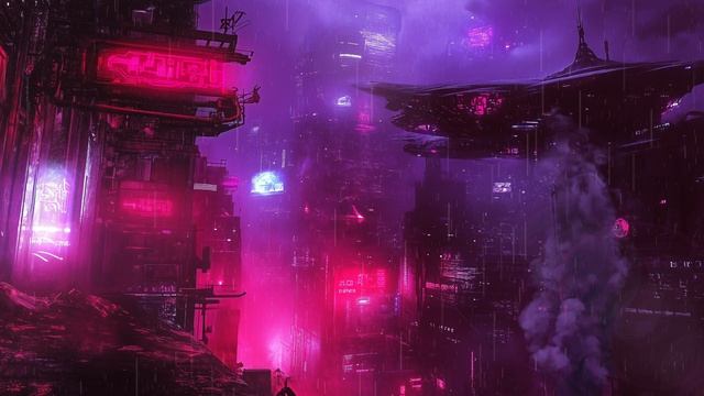 0106 - Dystopian City - Opale ｜ Blade Runner Dark Melancholic Ambient ｜  Deep Focus & Relaxation