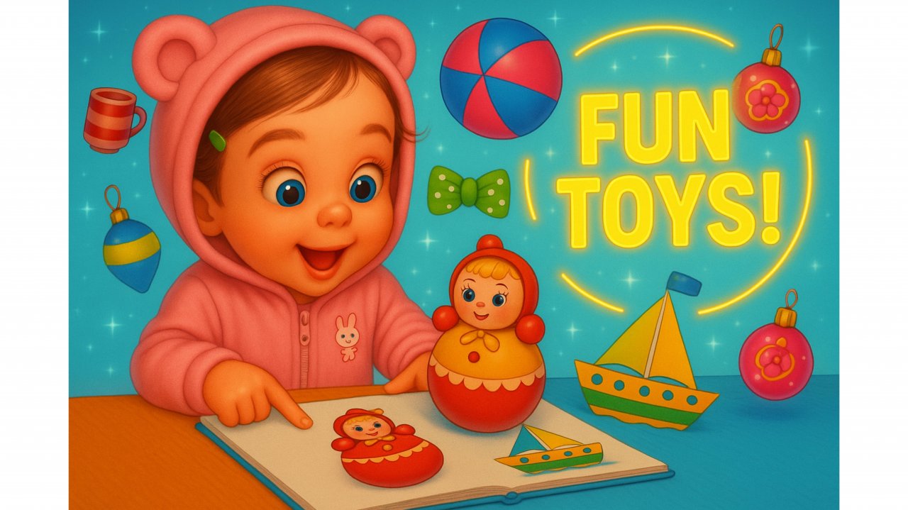 Учимся с Теоной! Весёлые игрушки