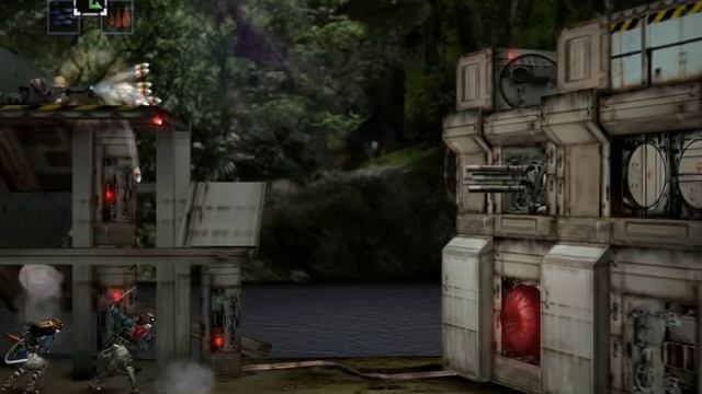 Contra X. 17. Босс Стена