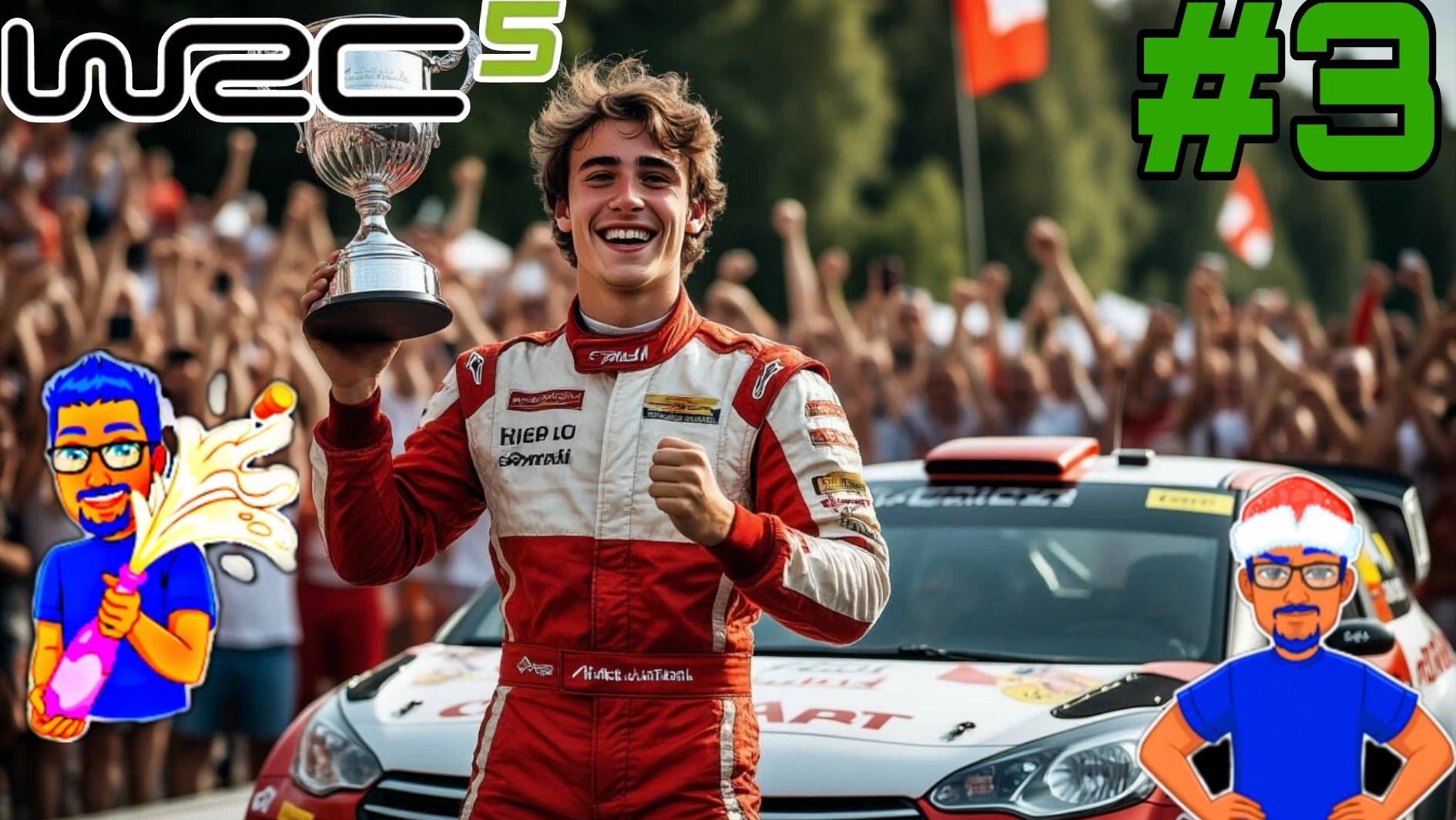 🔵WRC 5🔵#3-ПЕРВЫЙ1⃣ ПОДИУМ🍾 И ПЕРВЫЕ1⃣ ОЧКИ В СЕЗОНЕ🤠!