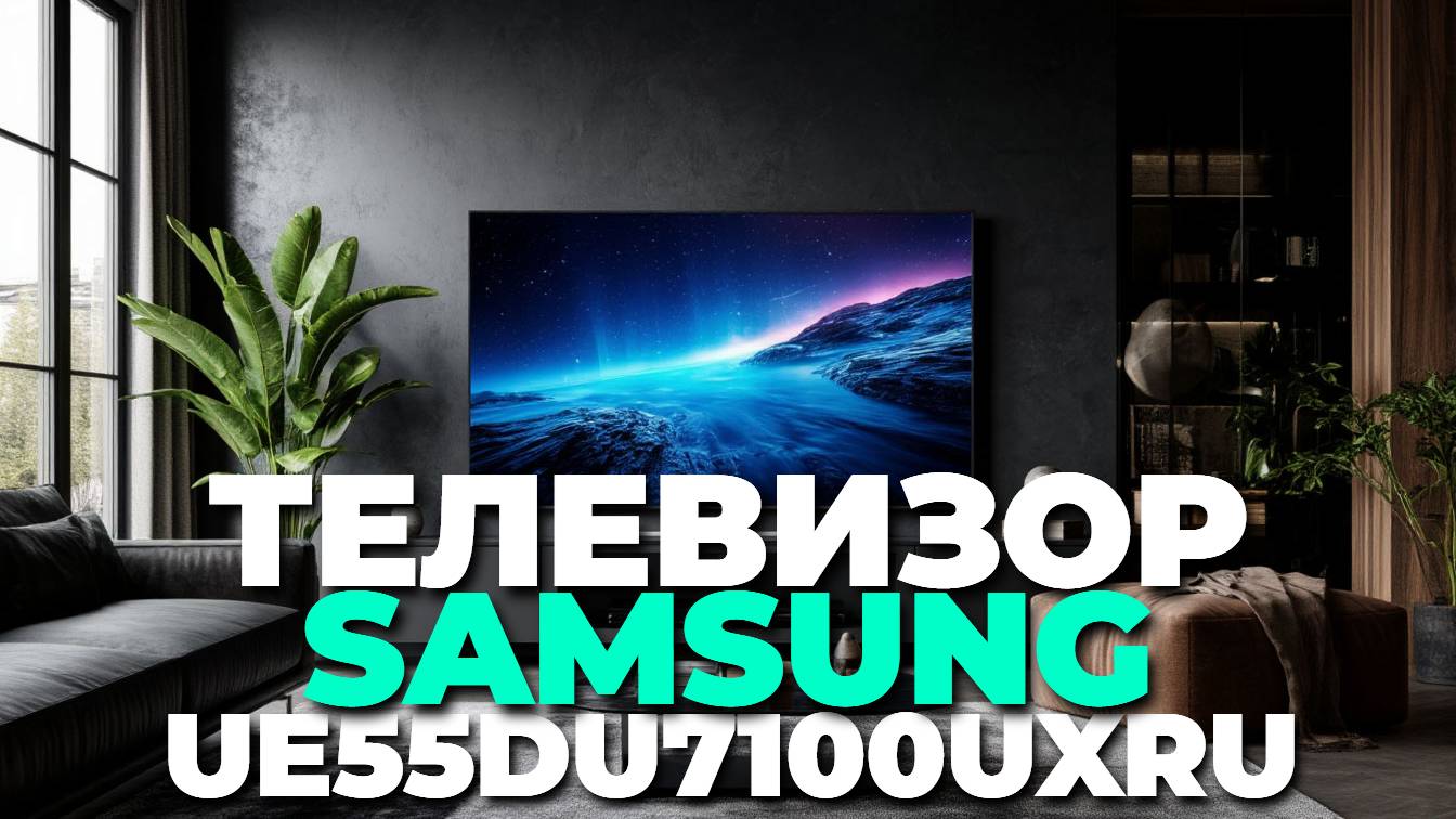 Телевизор Samsung UE55DU7100UXRU: плюсы, минусы и стоит ли переплачивать?