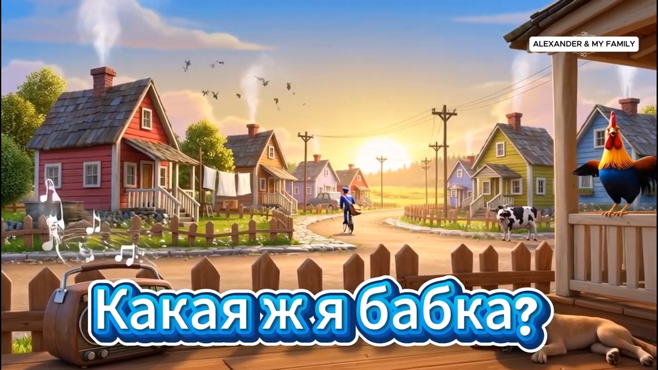 Ну, какая же я бабка". Юморной клип.