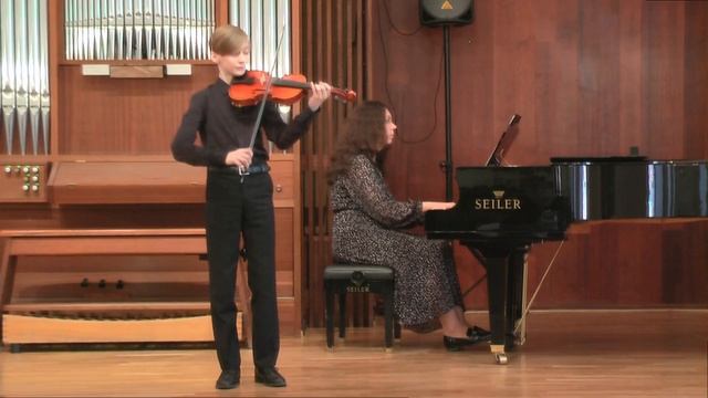 Сергей Куцков (скрипка) - Шарль Данкля "Концертное соло"