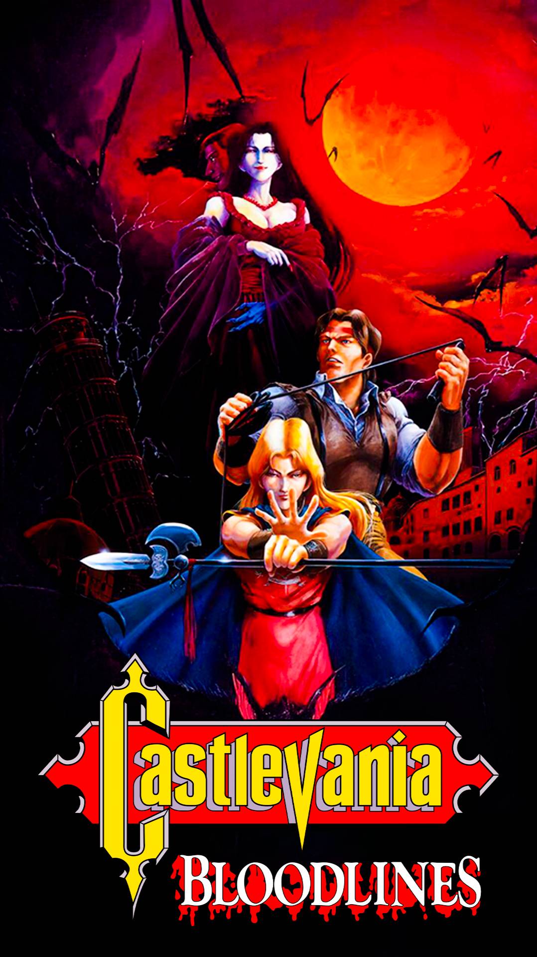 Замок Дракулы Прозерпина Castlevania Bloodlines