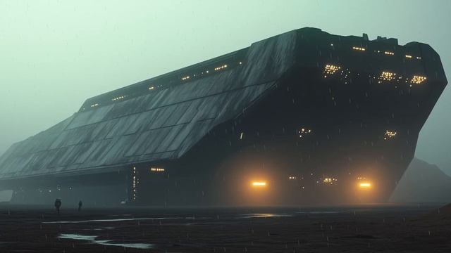 MIRAGE STATION ⧸⧸ 1 Hour Sci-Fi Ambient Soundscape for Calm and Focus