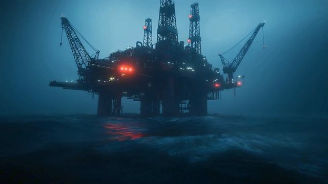 Post-Apocalyptic Oil Rig ｜ Dark Dystopian Meditation Music for Deep Focus