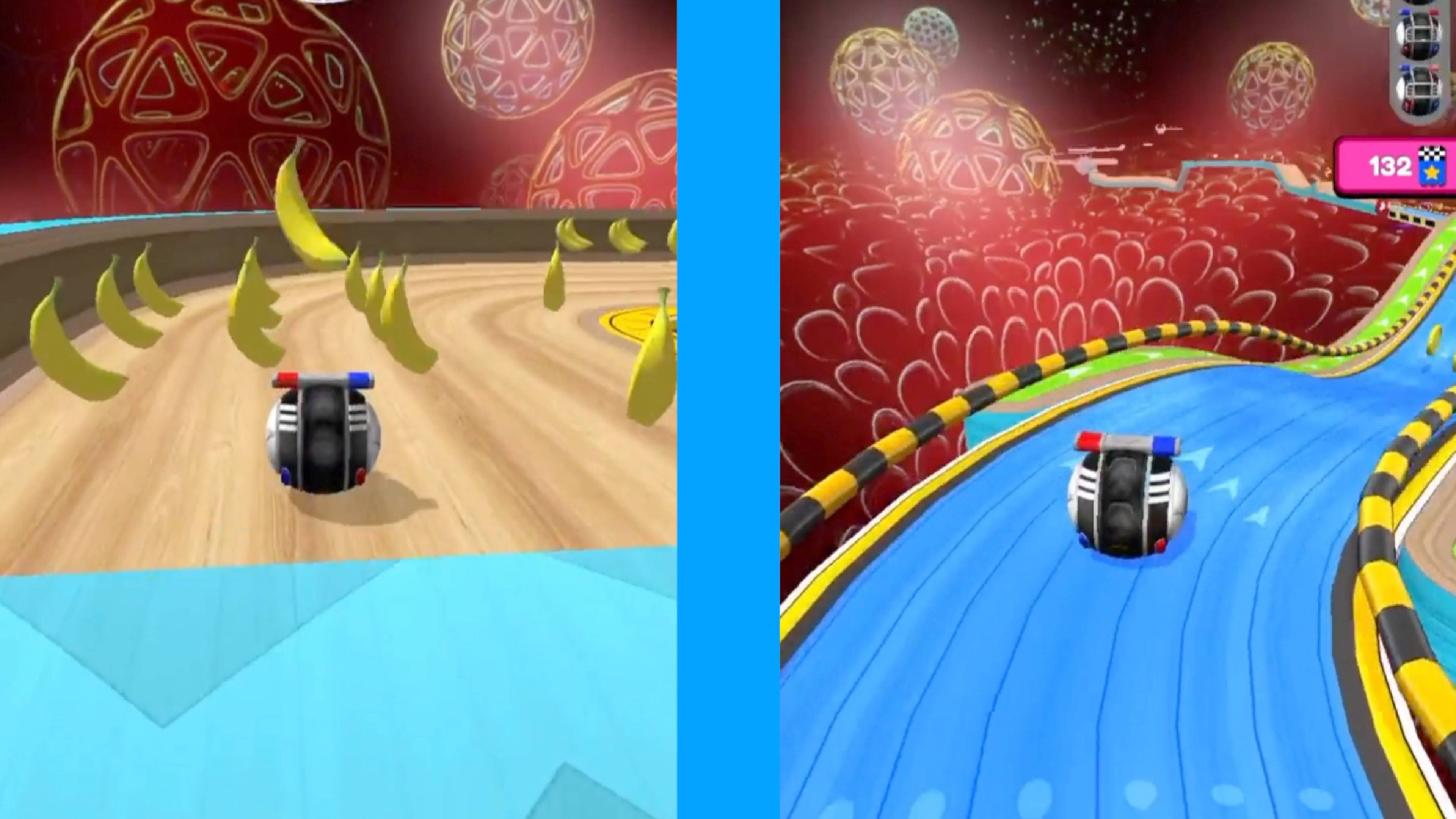 Going balls All Levels Gameplay IOS Android Going Balls level 1108 Banana frenzy Bonus level