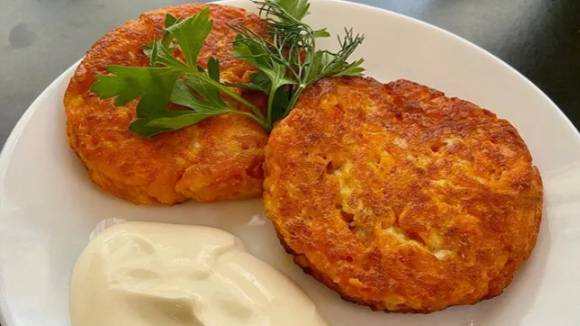 Морковные котлеты.