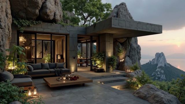 Deep Work Chillout Music ~ Focus & Study Ambient Sounds ｜ Tranquil Mountain Retreat