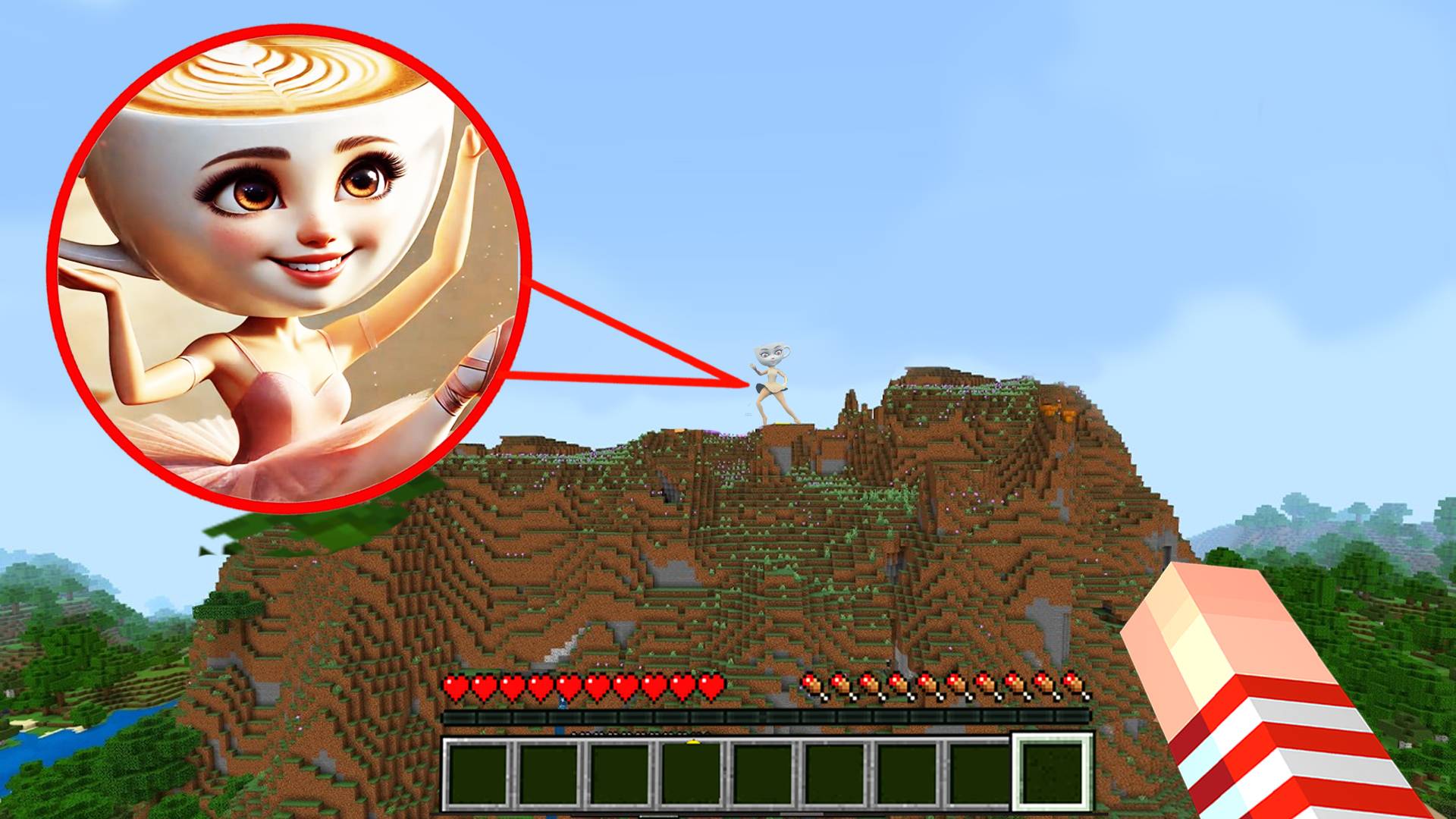 Я НАШЛА БАЛЕРИНУ КАПУЧИНА МЕМ В МАЙНКРАФТ! БРЕЙНРОТ ЖИВОТНЫЕ