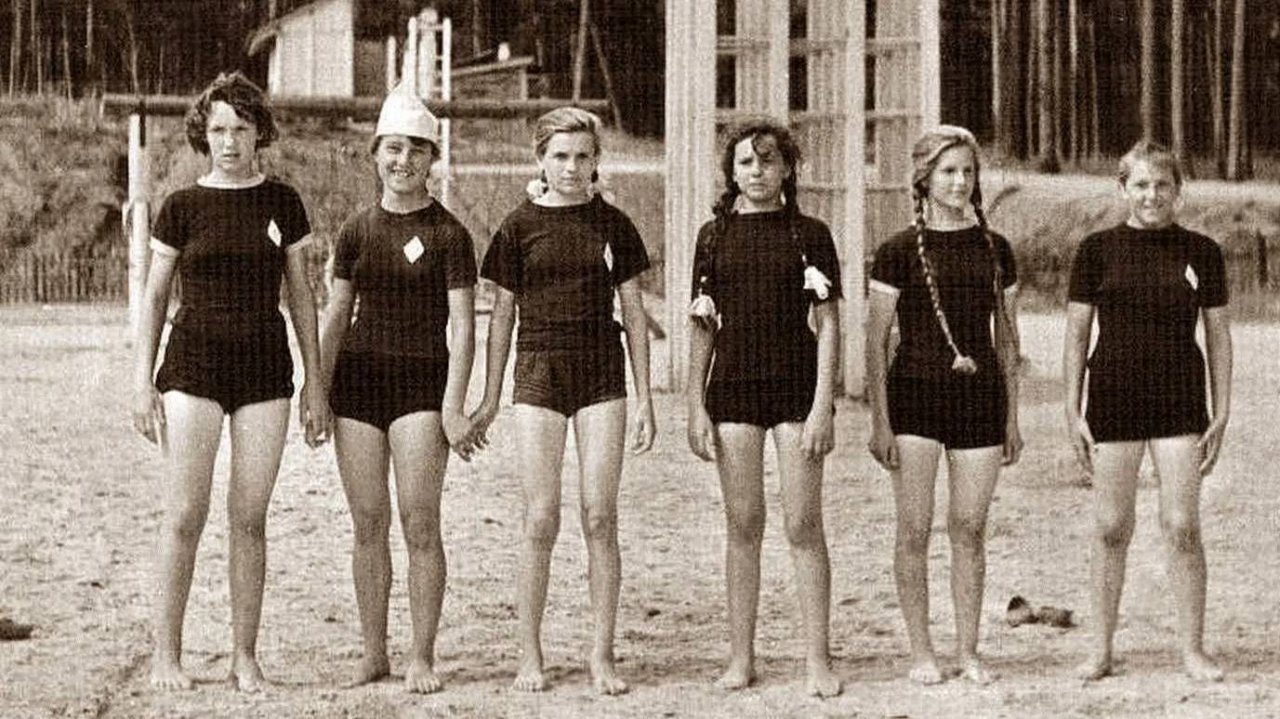 СССР, Братск, пионерлагерь "Чайка" 1964г