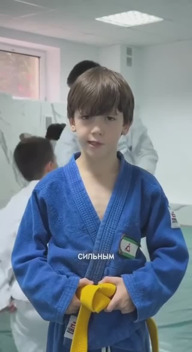 Настоящий рекламный шедевр секции дзюдо