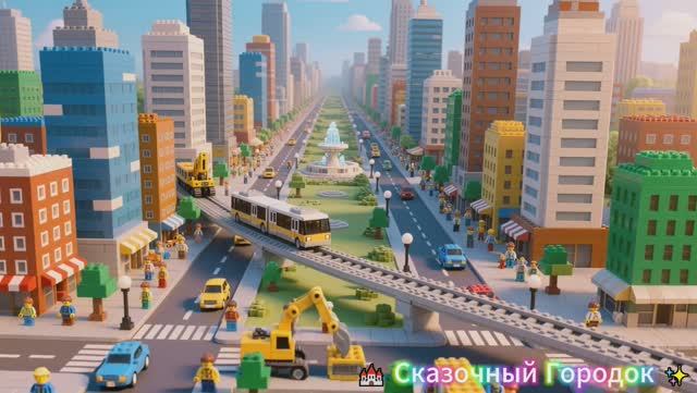 Лего городок 🏙 | Мультик для детей 🧸