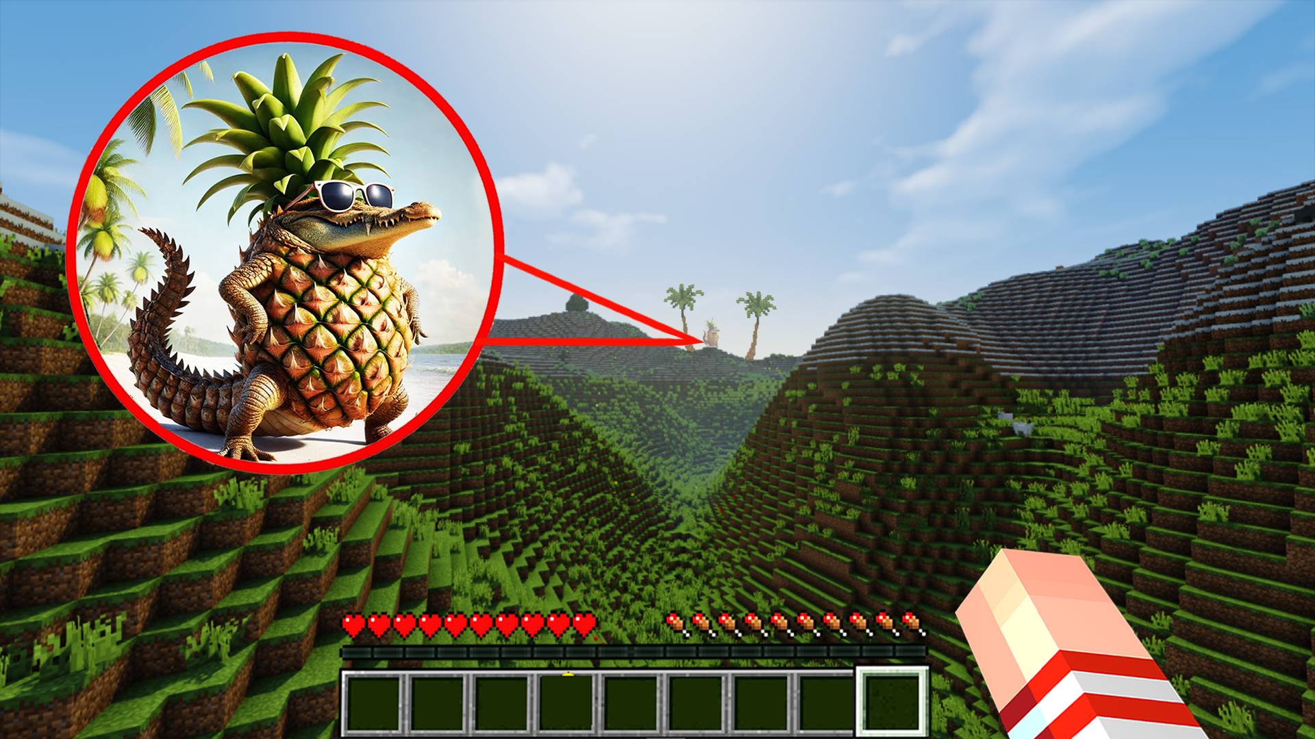 Я НАШЛА КРОКОДИЛО АНАСИНИ МЕМ В МАЙНКРАФТ! БРЕЙНРОТ ЖИВОТНЫЕ