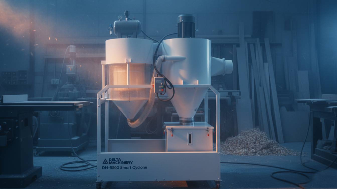 ИНТЕЛЛЕКТУАЛЬНАЯ ОЧИСТКА: Обзор циклонного агрегата DELTAMACHINERY DM-5500 Smart Cyclone