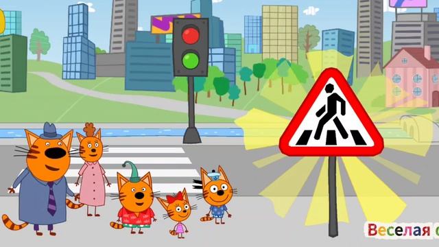 Три кота🐈Посещаем Санкт-Петербург, фотографируем|Детские мультики| Мультики для детей😊