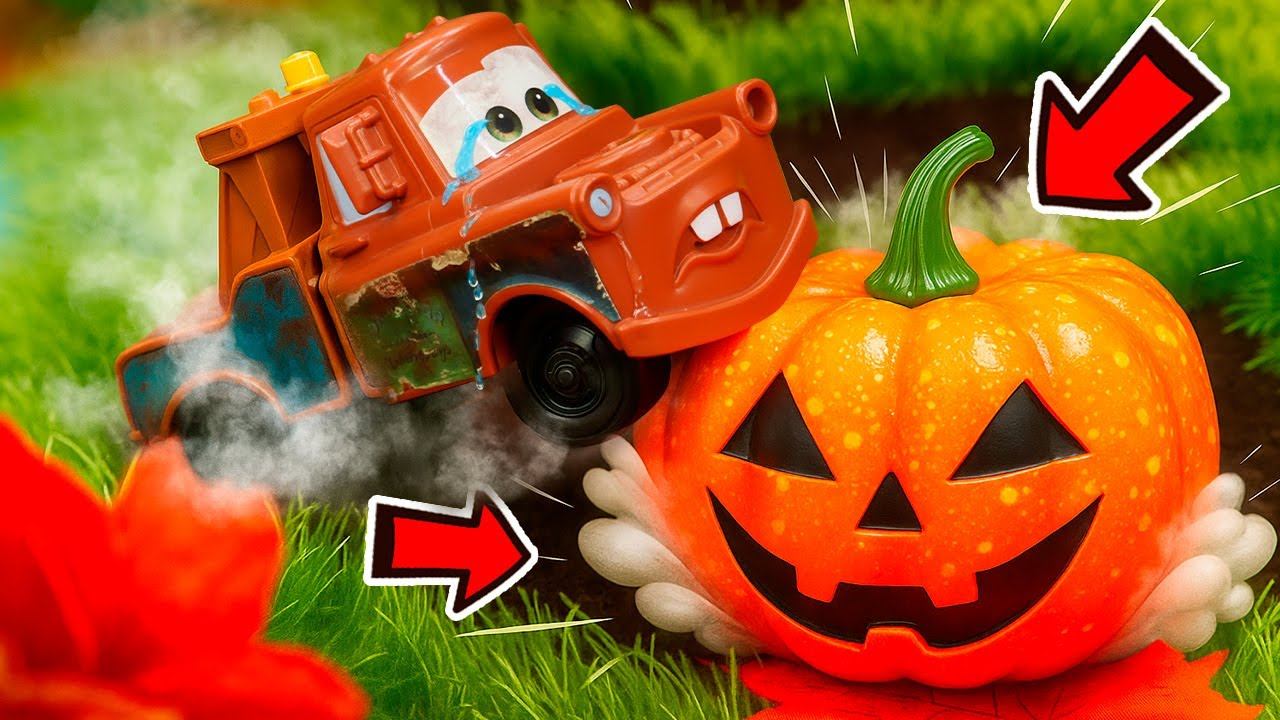 🚨🎃 Без тыквы НЕТ Хэллоуина?! Погрузчик и Трактор спасают праздник 🚜