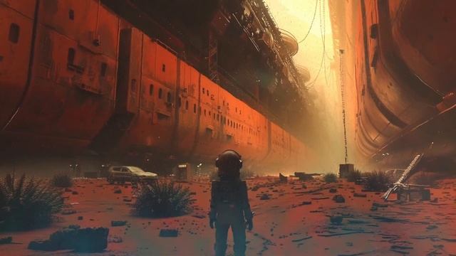 Red Dust-Melodic dark ambient music. (Full Version)