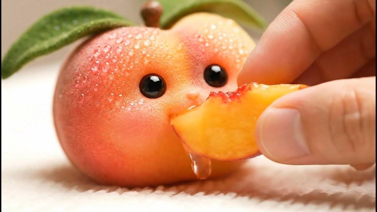 МУЛЬТИК ДЛЯ ДЕТЕЙ МИЛАЯ ЕДА  которая реалистично и АППЕТИТНО кушает 25 ИГРАЛКИ-ЗАЛИПАЛКИ